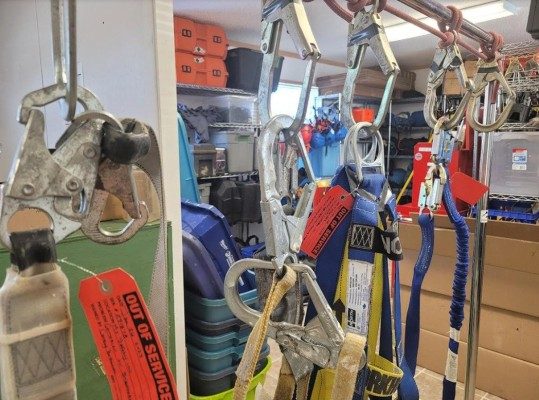 harness & lanyard annual inspection
